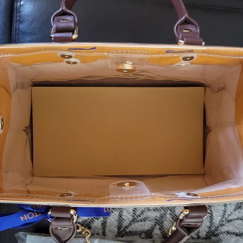 Authentic LV Store Sack/Bag in Protective Clear Tote - Picture 6 of 12